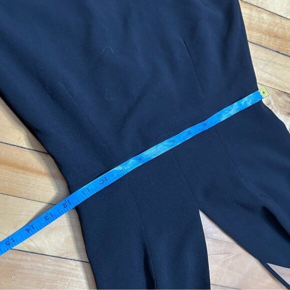 Dress The Population Black Sheer Nude Panel Bodycon Dress - Picture 10 of 12